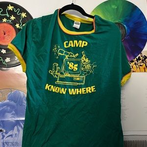 Camp Know Where Stranger Things Tee